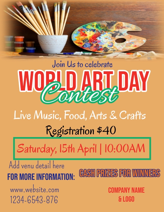 Contest Invitation Program Company Competition Poster