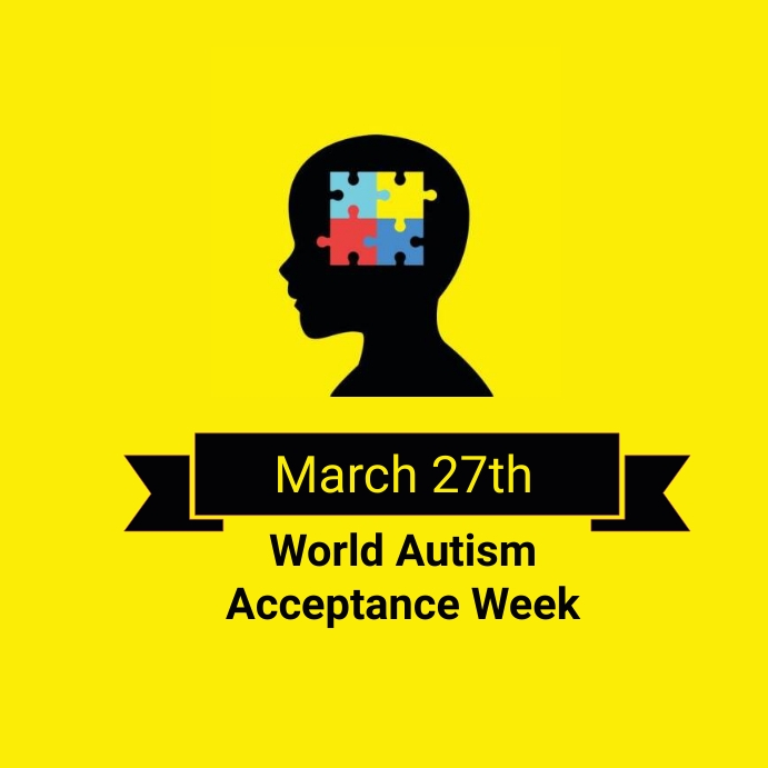 Autism Week Design world autism acceptance week Template | PosterMyWall