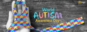 Cokelat World Autism Awareness Day รูปปกบน Facebook Template