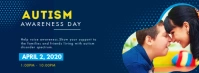 World Autism Awareness Day Facebook Cover Pho template