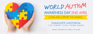 White World Autism Awareness Day Zdjęcie w tle na Facebooka Template