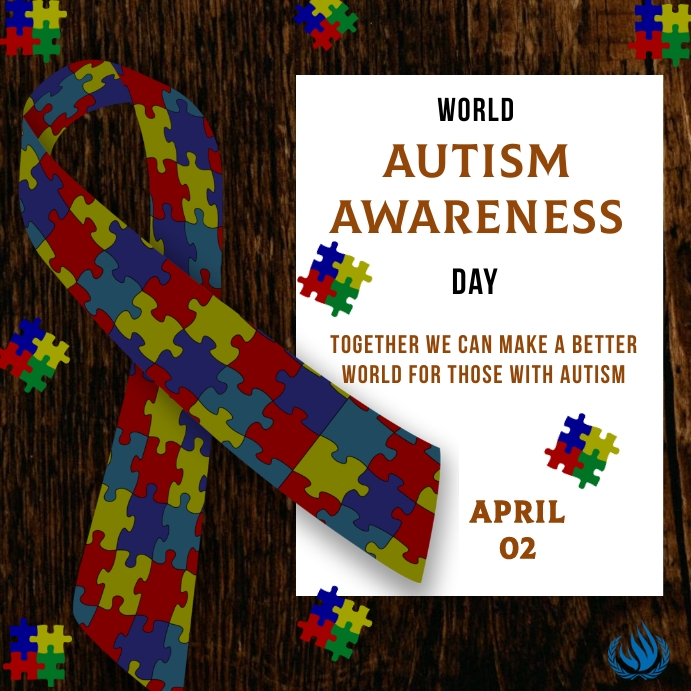 World Autism Awareness Day flyer Template PosterMyWall