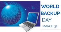 world backup day ภาพที่แชร์บน Facebook template