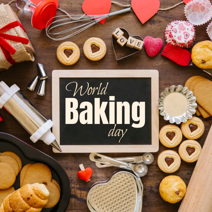 Baking World World baking day template | PosterMyWall