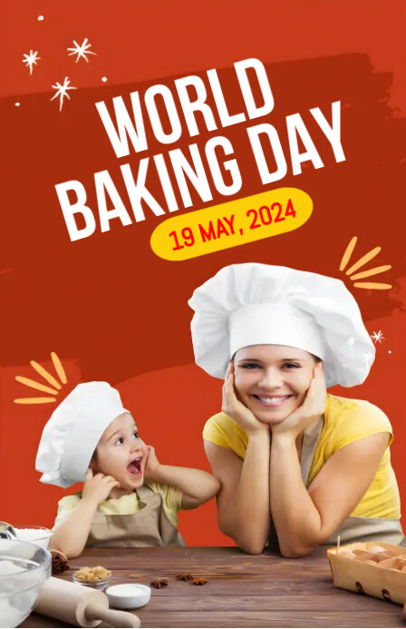 Baking World World Baking Day Template | PosterMyWall