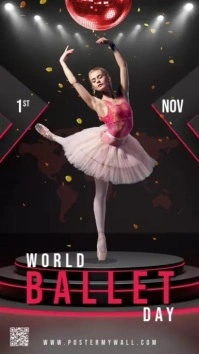 World Ballet Day Indaba yaku-Instagram template