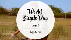World Bicycle Day Digitalt display (16:9) template