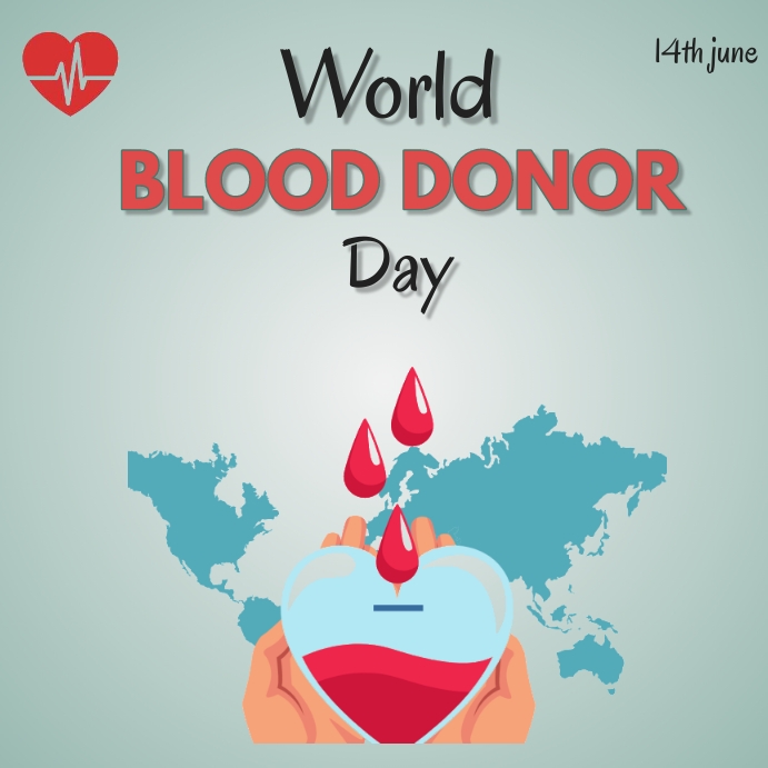 Copy of world blood donor day | PosterMyWall