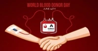 World Blood Donor Day Facebook Shared Image template