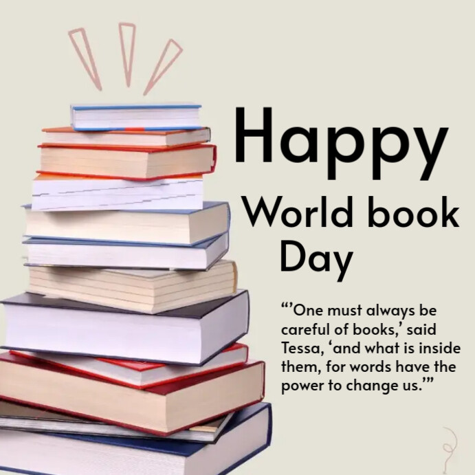 World Book And Copyright Day Template PosterMyWall world-book-and-copyright-day-template-postermywall