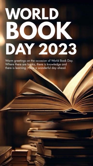 World Book Day Template เรื่องราวบน Instagram