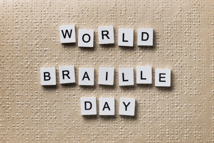 World braille day template  postermywall World braille day template  postermywall