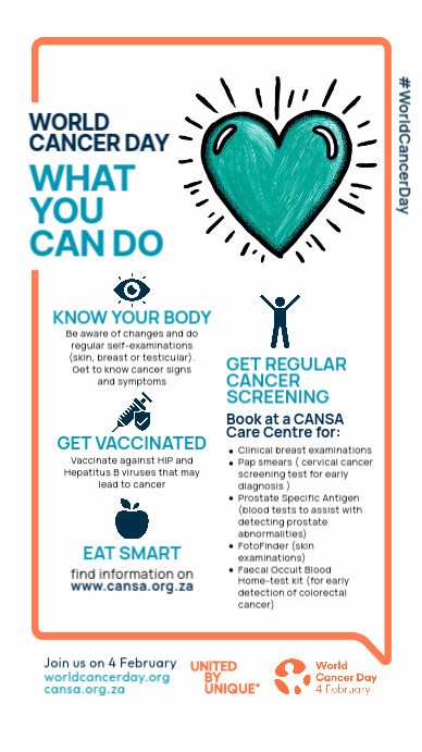 Cancer Week Content World Cancer Day Story Template | PosterMyWall