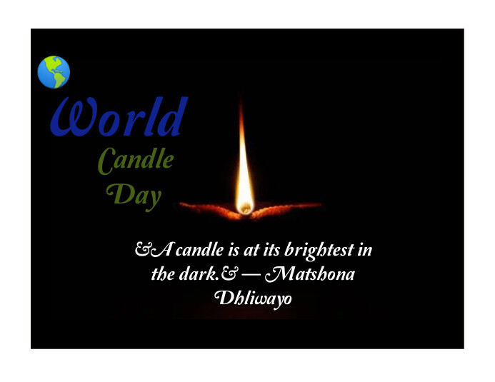 World Candle Day Template PosterMyWall