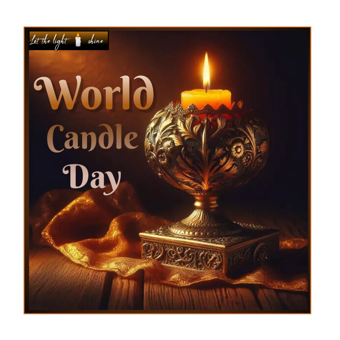 World Candle Day Template PosterMyWall