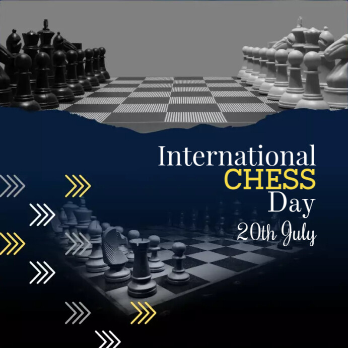 Modèle World Chess Day Instagram Post | PosterMyWall