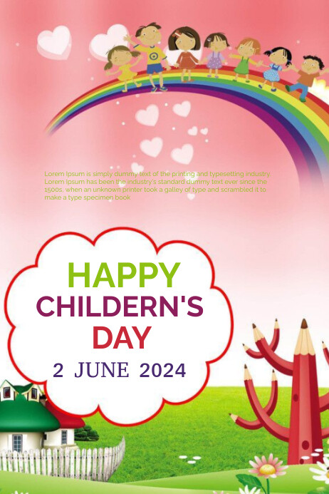 Plantilla de WORLD CHILDERN DAY | PosterMyWall