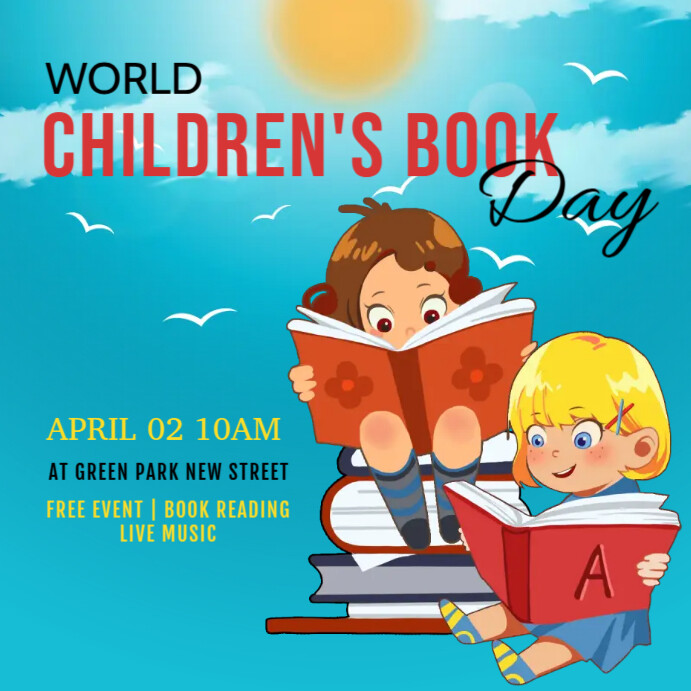 Copy of World children's book day PosterMyWall
