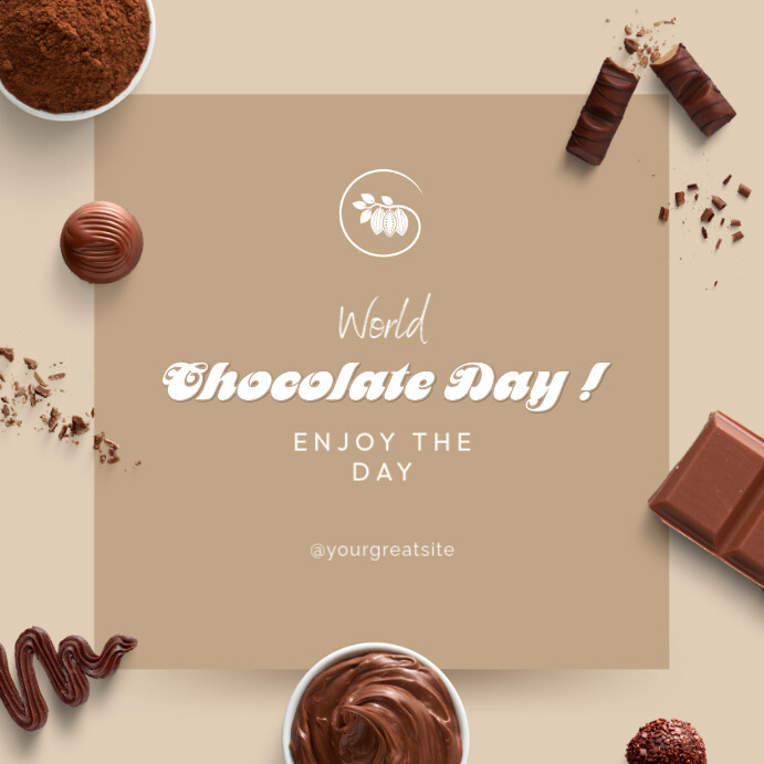 Copy of World Chocolate Day | PosterMyWall