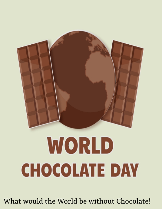 Copy of world chocolate day | PosterMyWall