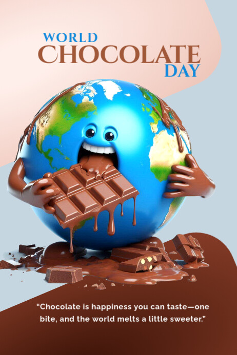 Copy of World chocolate day | PosterMyWall