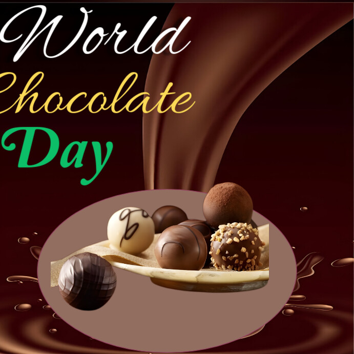 Copy of World chocolate day | PosterMyWall