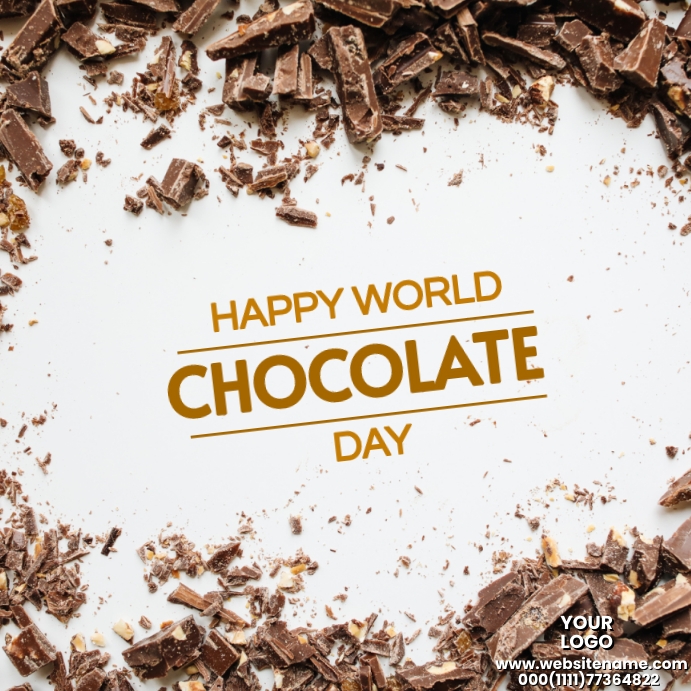 Copy of World chocolate day instagram post | PosterMyWall