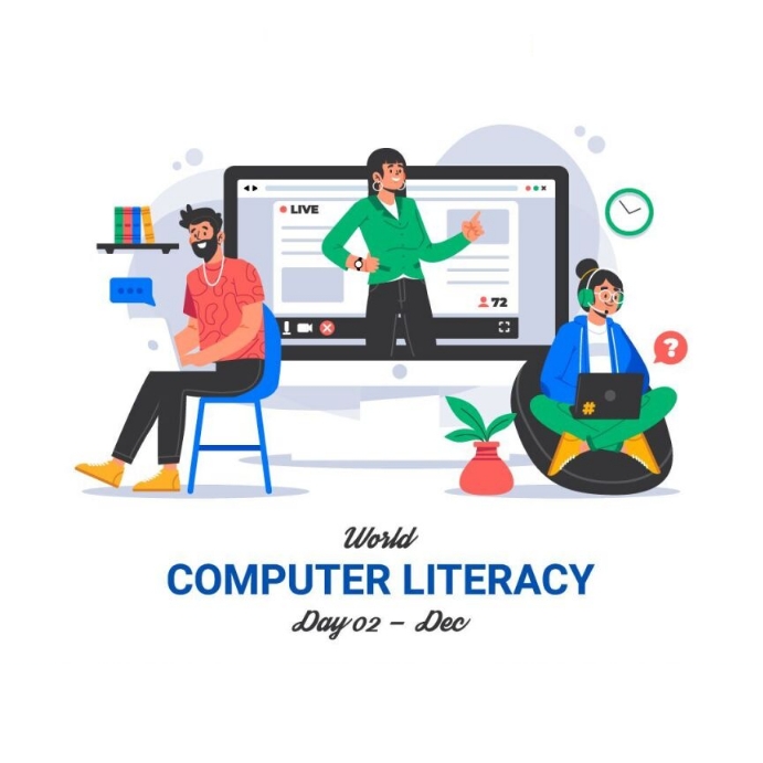 World Computer Literacy Day Template | PosterMyWall