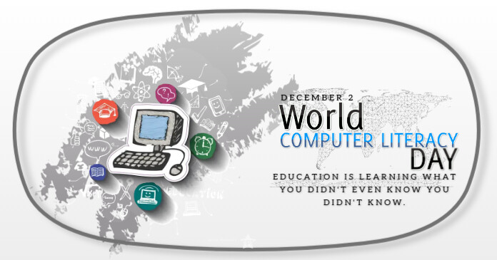 World Computer Literacy Day Template | PosterMyWall