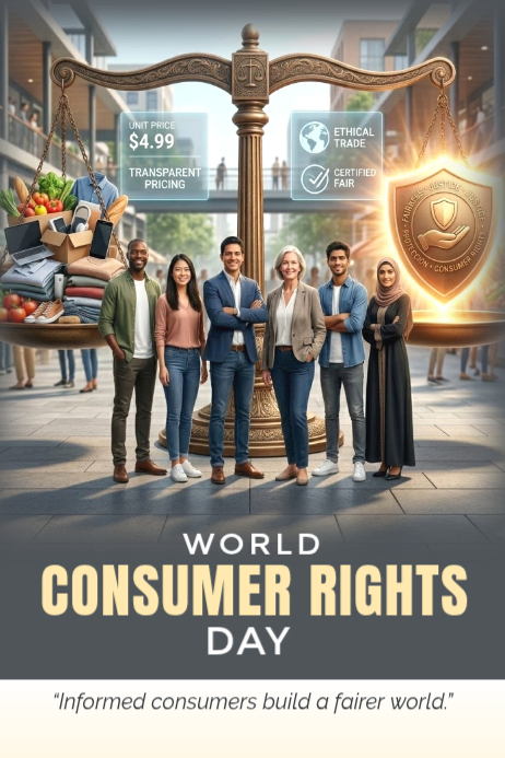 World Consumer Rights Day Template | PosterMyWall