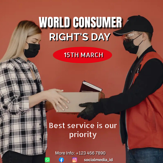 World Consumer Rights Day Template | PosterMyWall