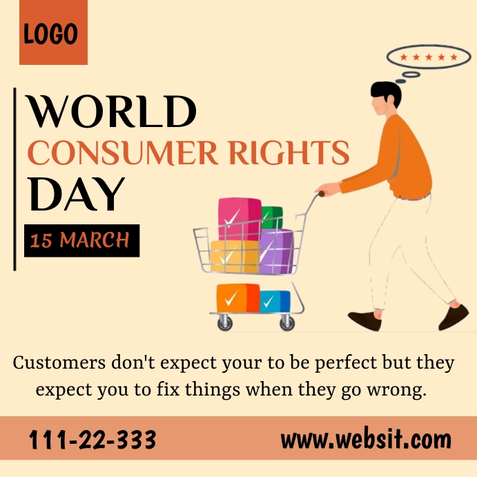 World Consumer Rights Day Template | PosterMyWall
