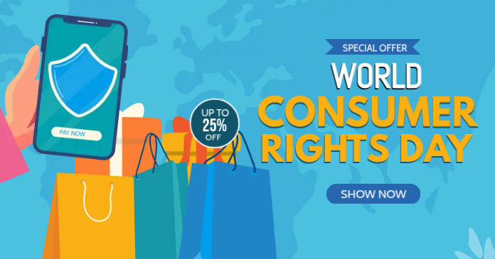 World Consumer Rights Facebook Shared Image Template | PosterMyWall