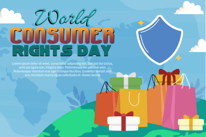 World Consumer Rights Flyers Template | PosterMyWall