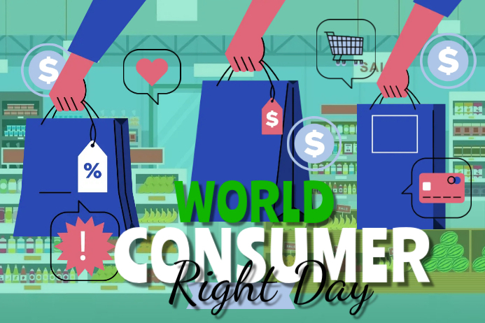 World Consumer Rights Green Template | PosterMyWall