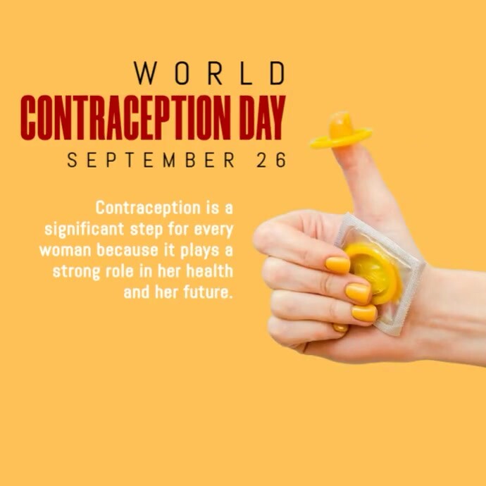 world contraception day Instagram Post template