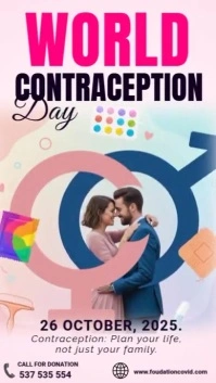 World Contraception Day Instagram Story template