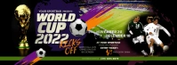 World Cup 2022 Facebook Cover Photo template