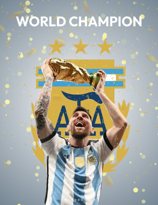 Copy of world cup champion flyer template | PosterMyWall Copy of world cup champion flyer template | PosterMyWall