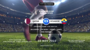 World cup display ad template