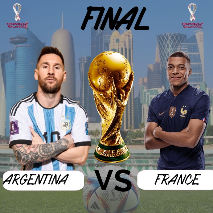 World cup final 2022 Template | PosterMyWall