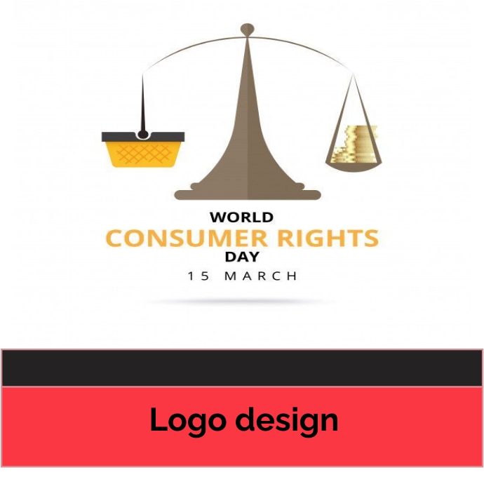 World customer right day logo Template | PosterMyWall