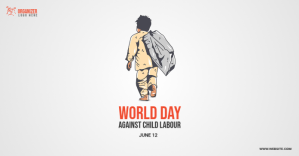 White world day against child labour Facebook Ad Template