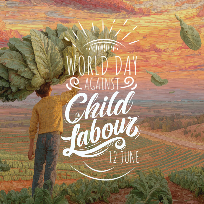 World Day Against Child Labour Template Instagram Post