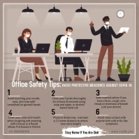 World Day for Safety and Health at Work Instagram 帖子 template