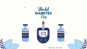 WORLD DIABETES DAY !4 NOV DIGITAL VIDEO TEMPL Digitalt display (16:9) template