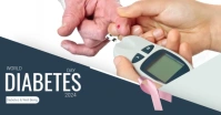 world diabetes day 2024 Facebook Shared Image template