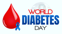 WORLD DIABETES DAY Ekran reklamowy (16:9) template