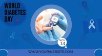 World Diabetes Day Digital Display template