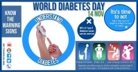 World Diabetes Day facebook shared image template